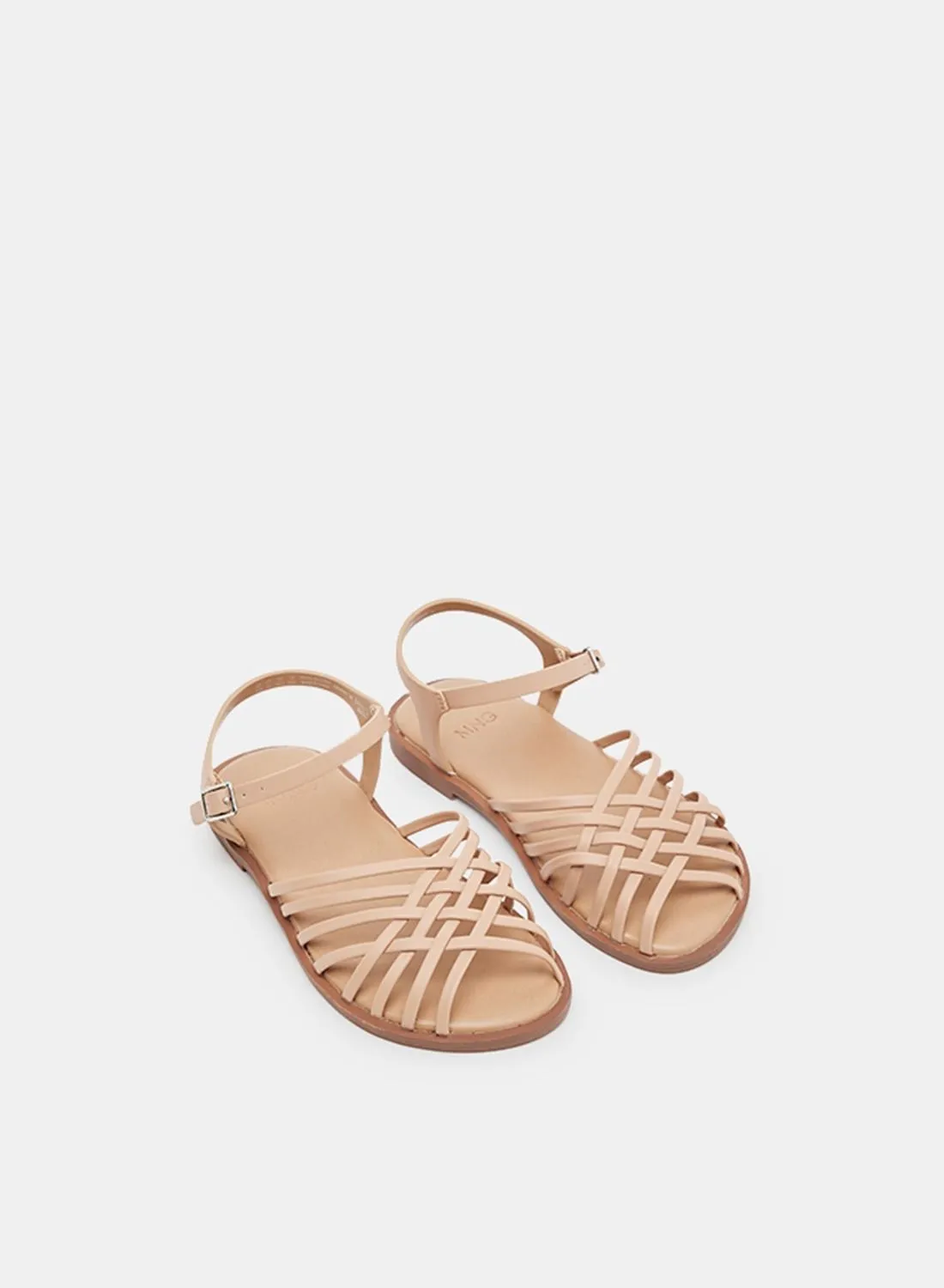 MANGO Girls Strappy Sandals