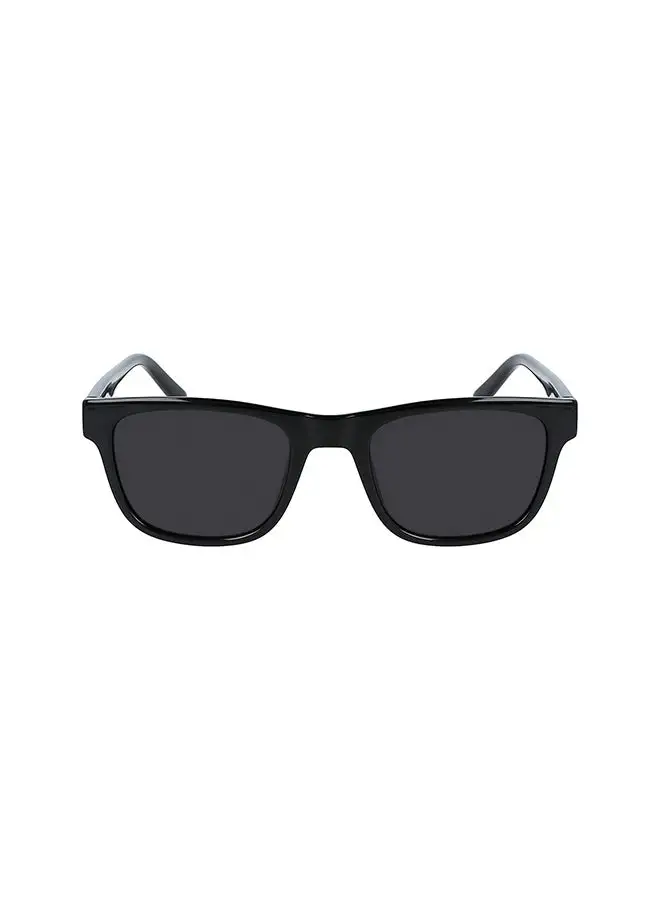 CALVIN KLEIN Men's Full Rimmed Rectangular Frame Sunglasses - Lens Size: 53 mm