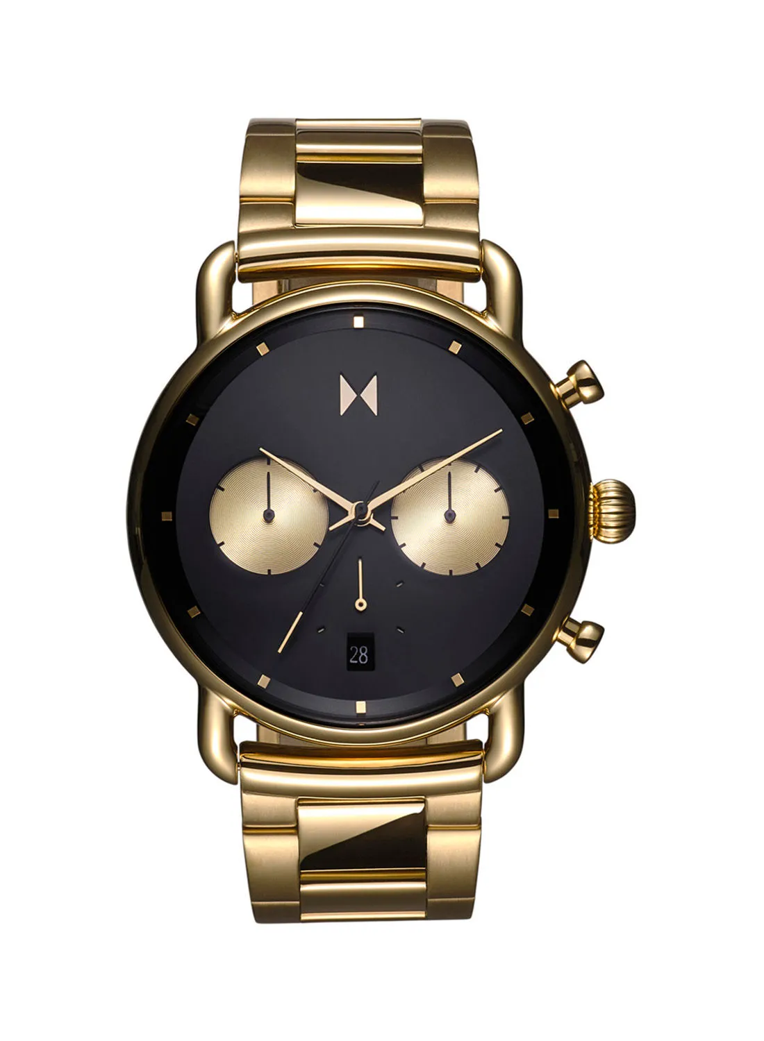 MVMT Men Chronograph Round Shape Stainless Steel Wrist Watch 28000266-D - 42 Mm