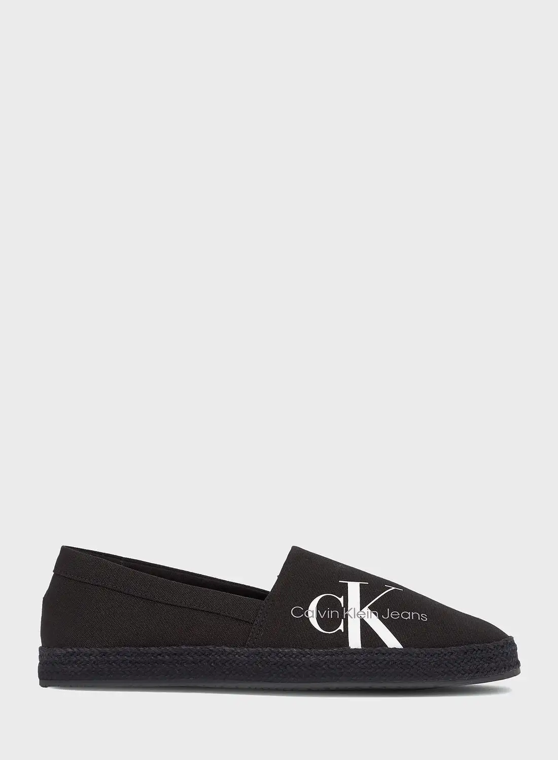 CALVIN KLEIN Gent Logo Print Casual Moccasins