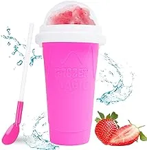Magic Slushy Maker Squeeze Cup Slushie Maker, Homemade Milk Shake Maker Cooling Cup Squee DIY it for Children and Family
