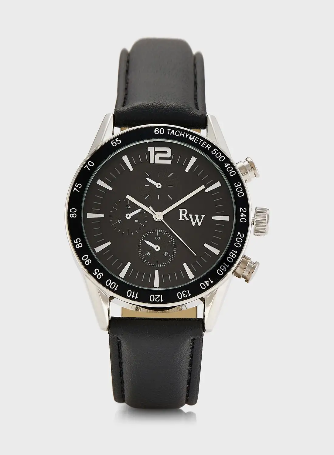 Robert Wood Analogue Watch With Sports Detail