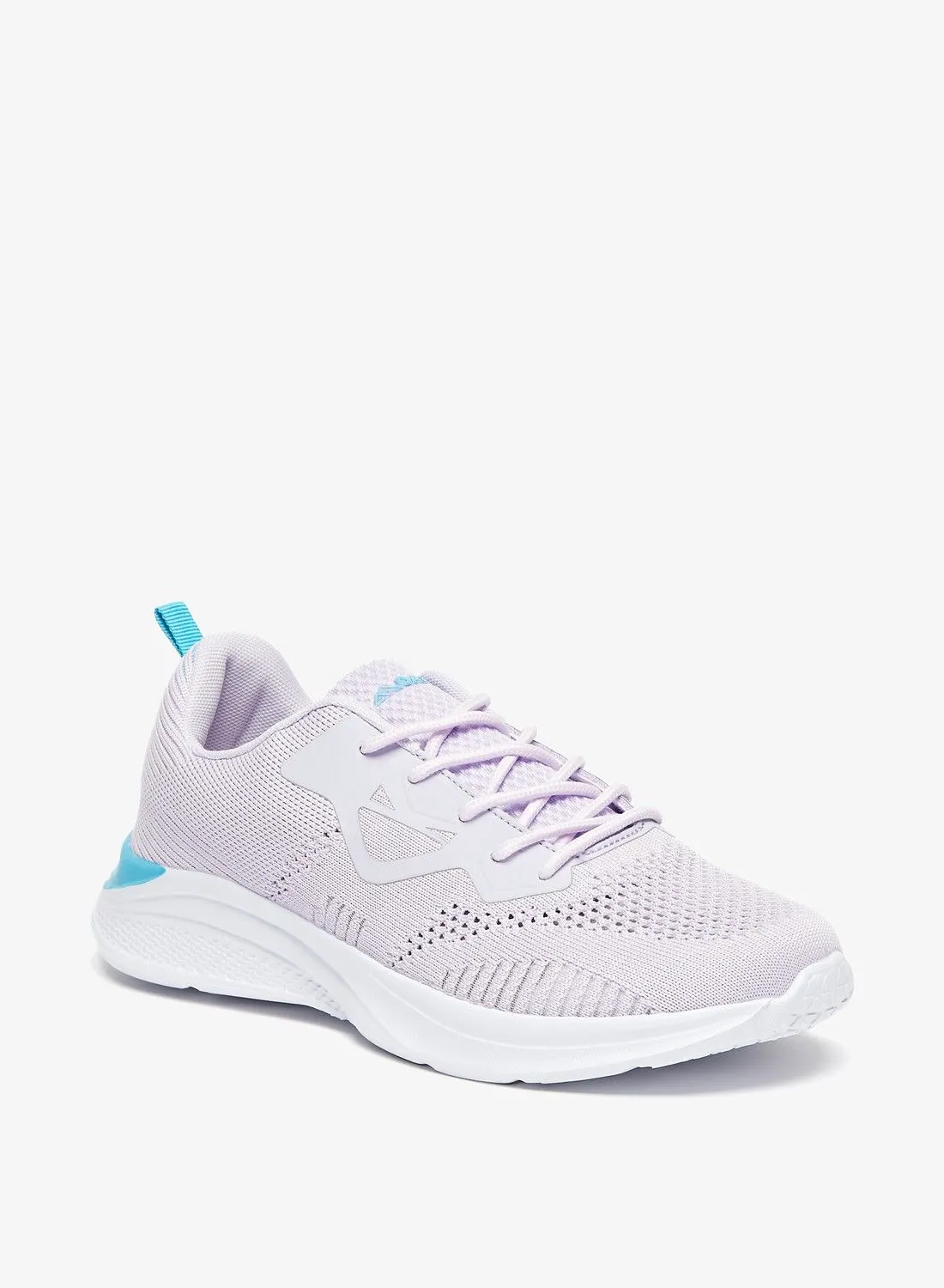 OAKLAN Textured Running Shoes with Lace-Up Closure
