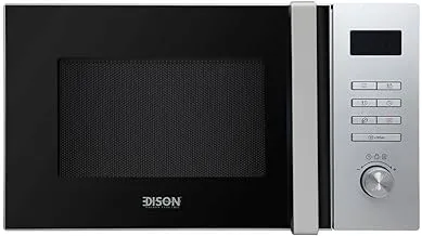 Edison Electric Microwave Silver Digital 5 Heat Levels