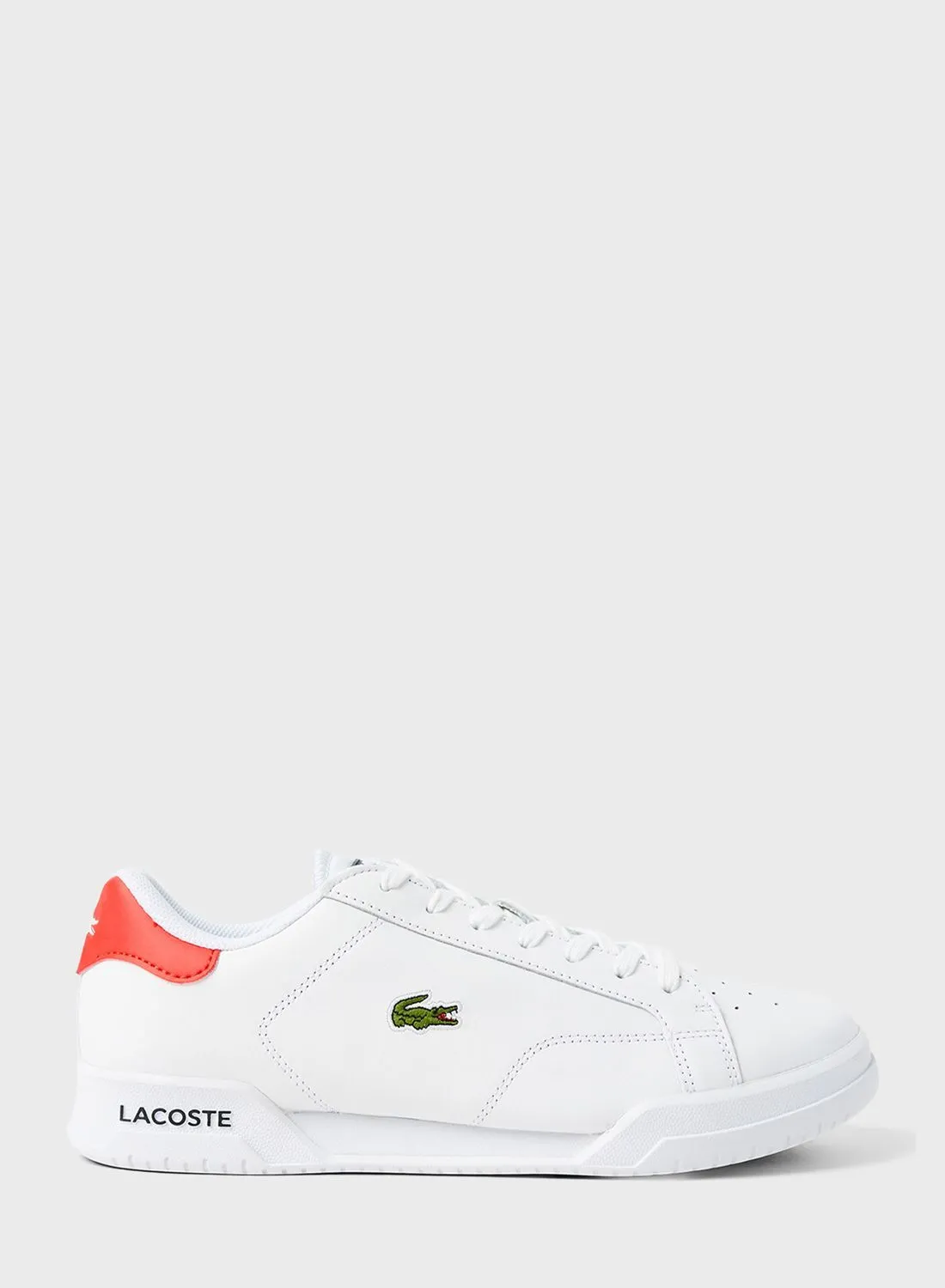 LACOSTE Twin Serve Leather Sneakers