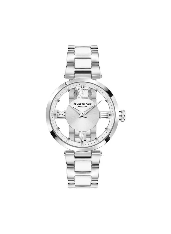 Kenneth Cole Men's MODERN CLASSIC Stainless Steel Analog Wrist Watch 10008030A - 32 mm - Silver