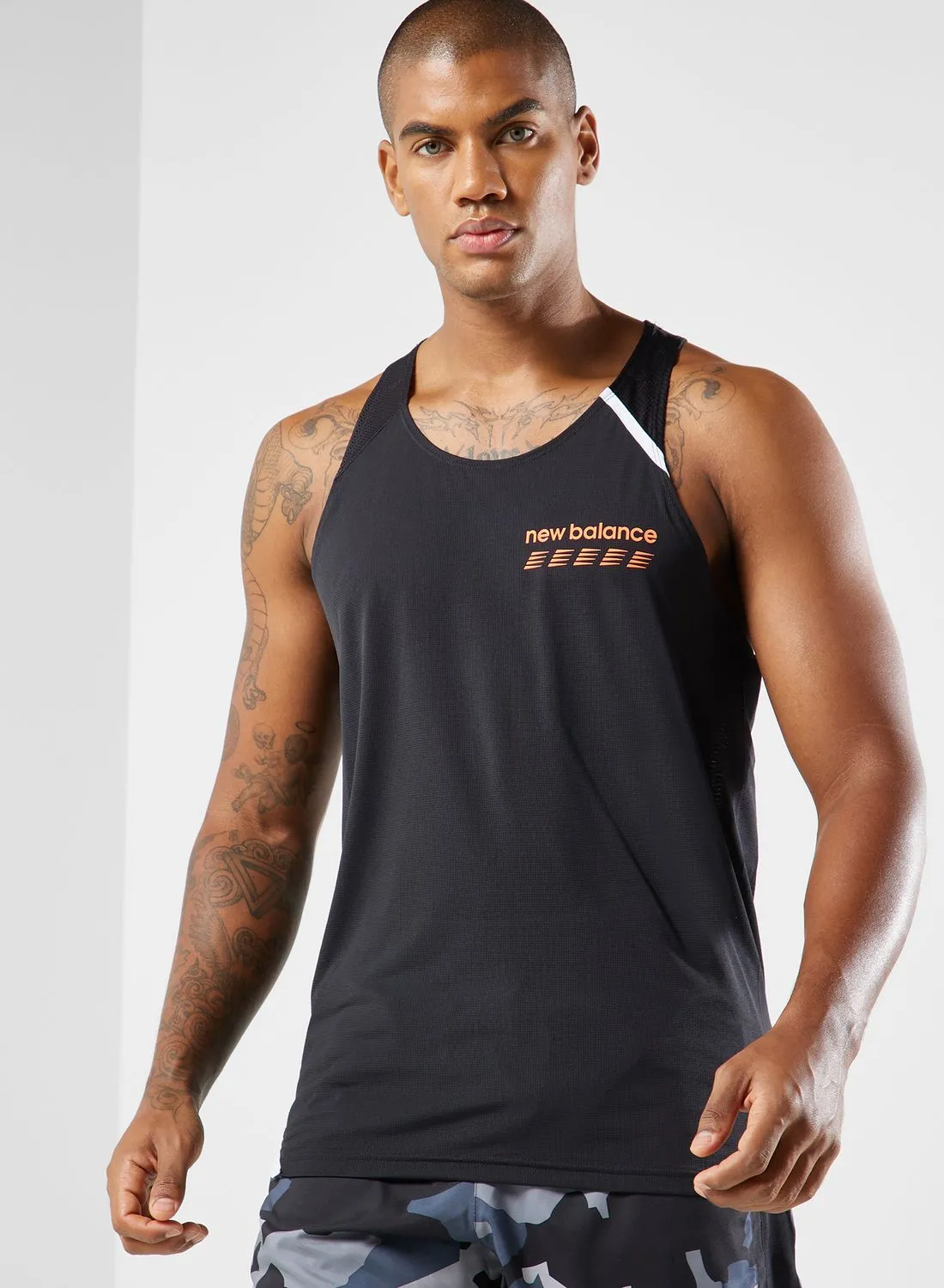 New Balance Accelerate Pacer Printed Tank