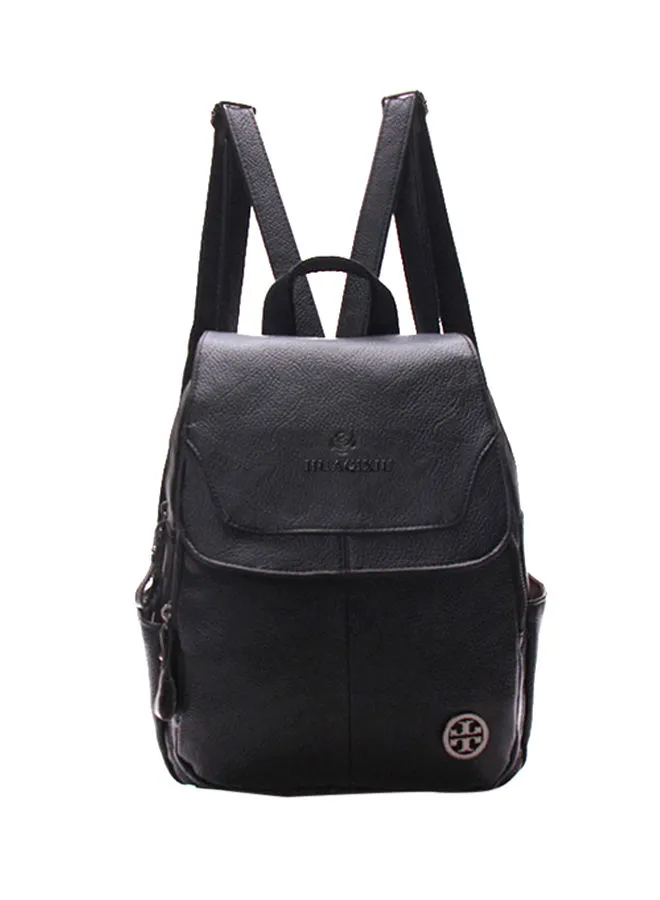 Sharpdo Adjustable Strap Backpack Black