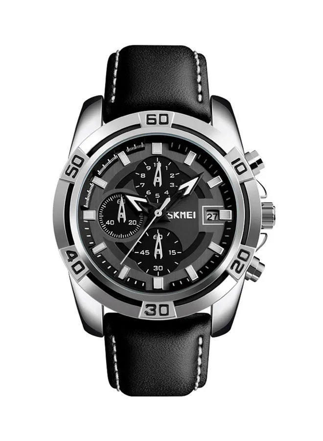 SKMEI Men's Water Resistant Chronograph Watch 9156h - 47 mm - Black