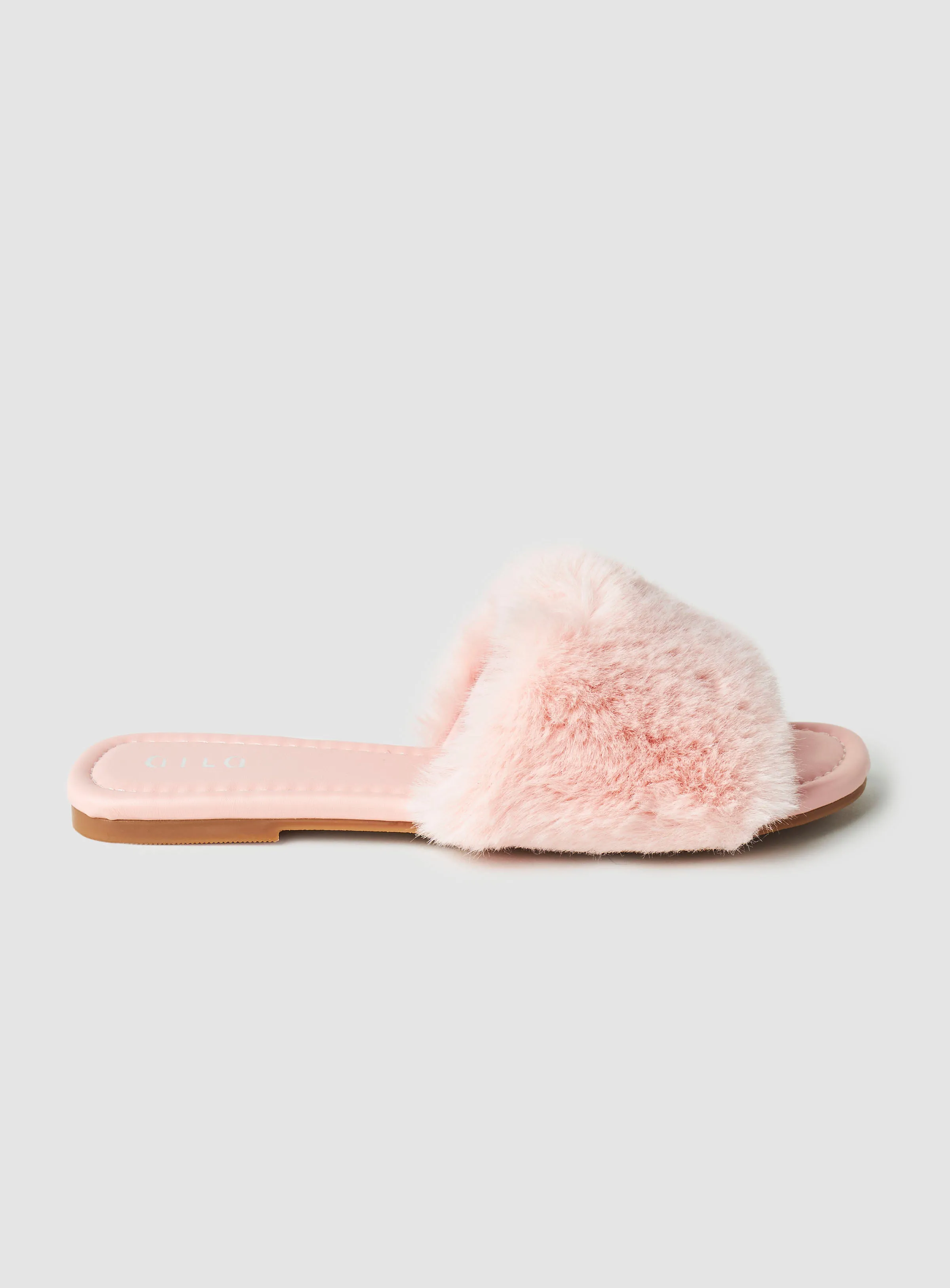 Aila Casual Flat Sandals Light Pink