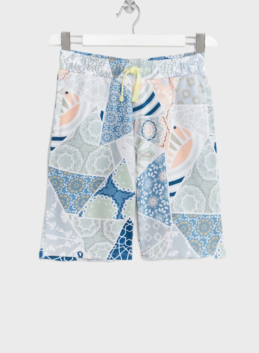 GUESS Youth Abstract Print Shorts