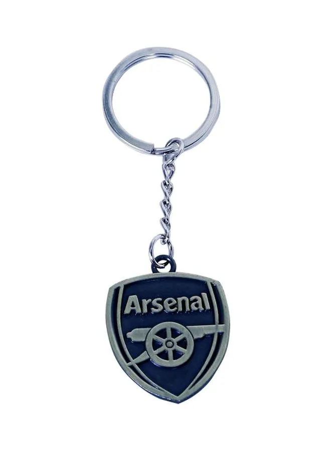 Generic Arsenal FC Key Chain Blue/Silver