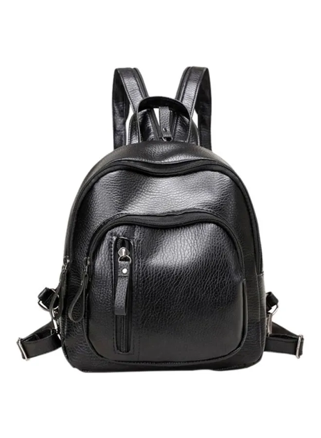 OUTAD Adjustable Straps Backpack Black