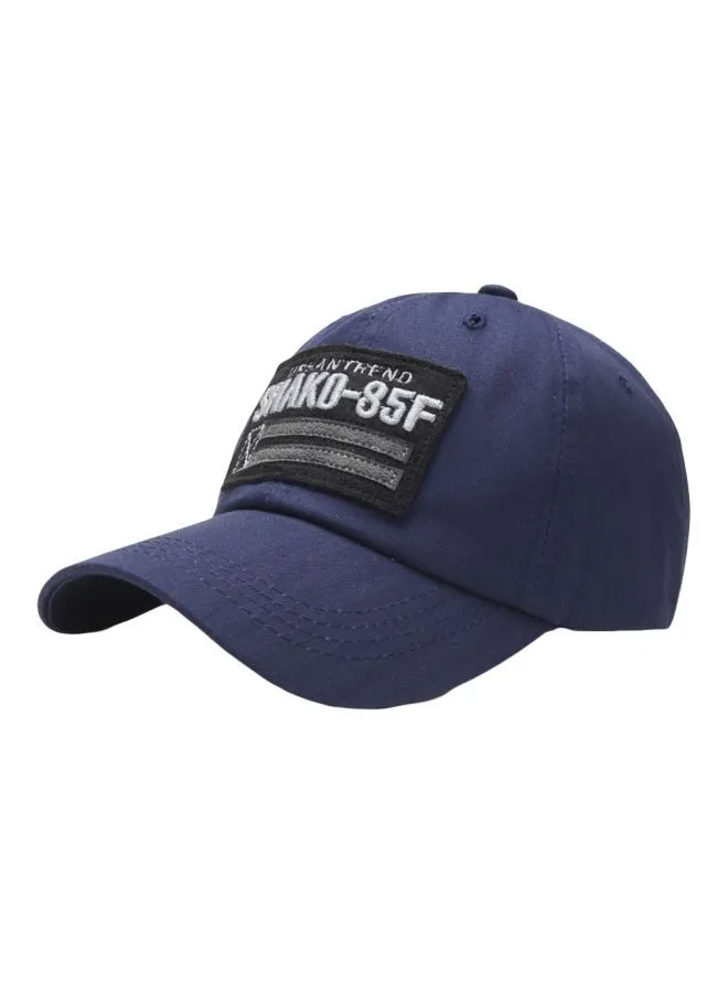 Generic Embroidered Cricket Cap Blue