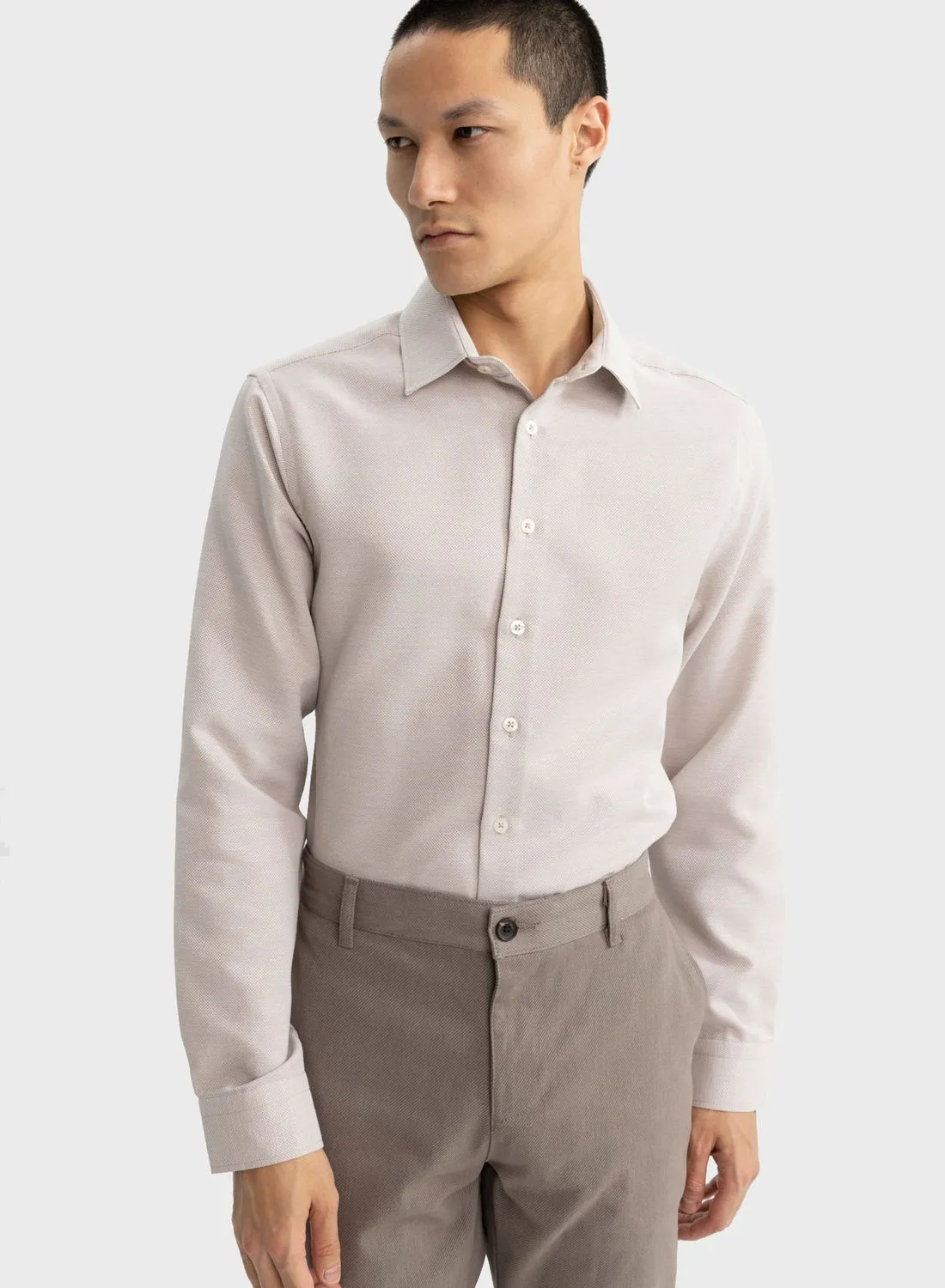 DeFacto Essential Slim Fit Shirt