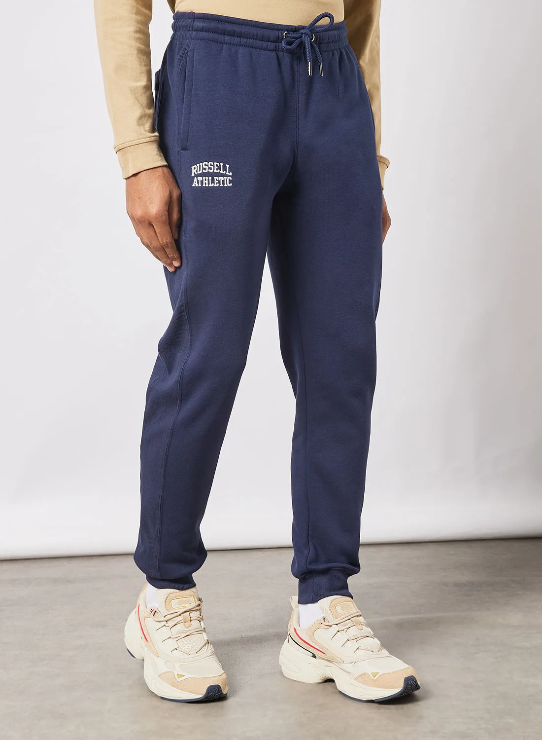 Russell Athletic Iconic Cuffed Sweatpants Navy