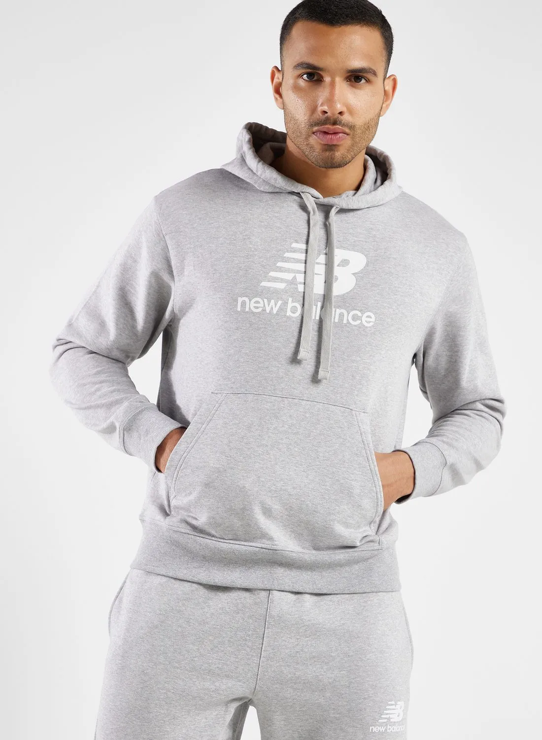New Balance Essential Stacked Hoodie