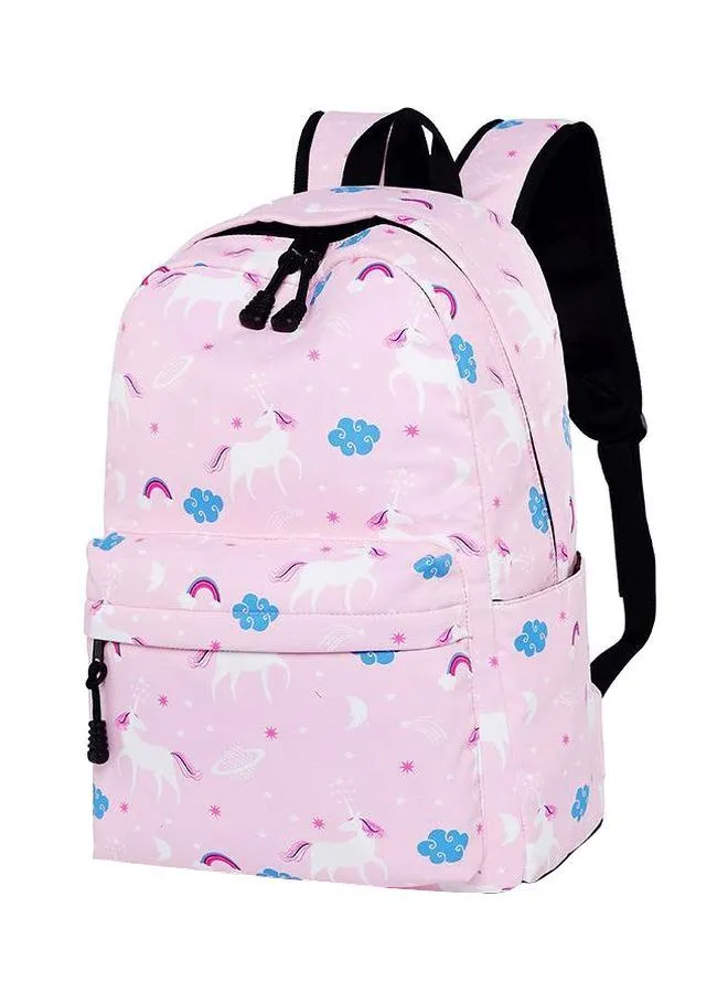 Generic Unicorn Casual School Backpack Pink/White/Blue