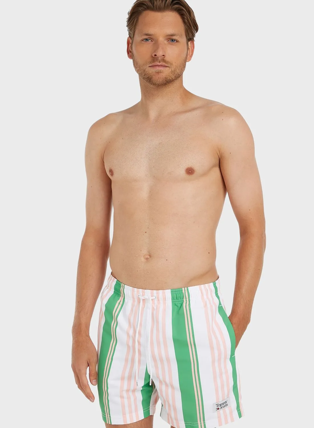 TOMMY JEANS Striped Swim Shorts Shorts