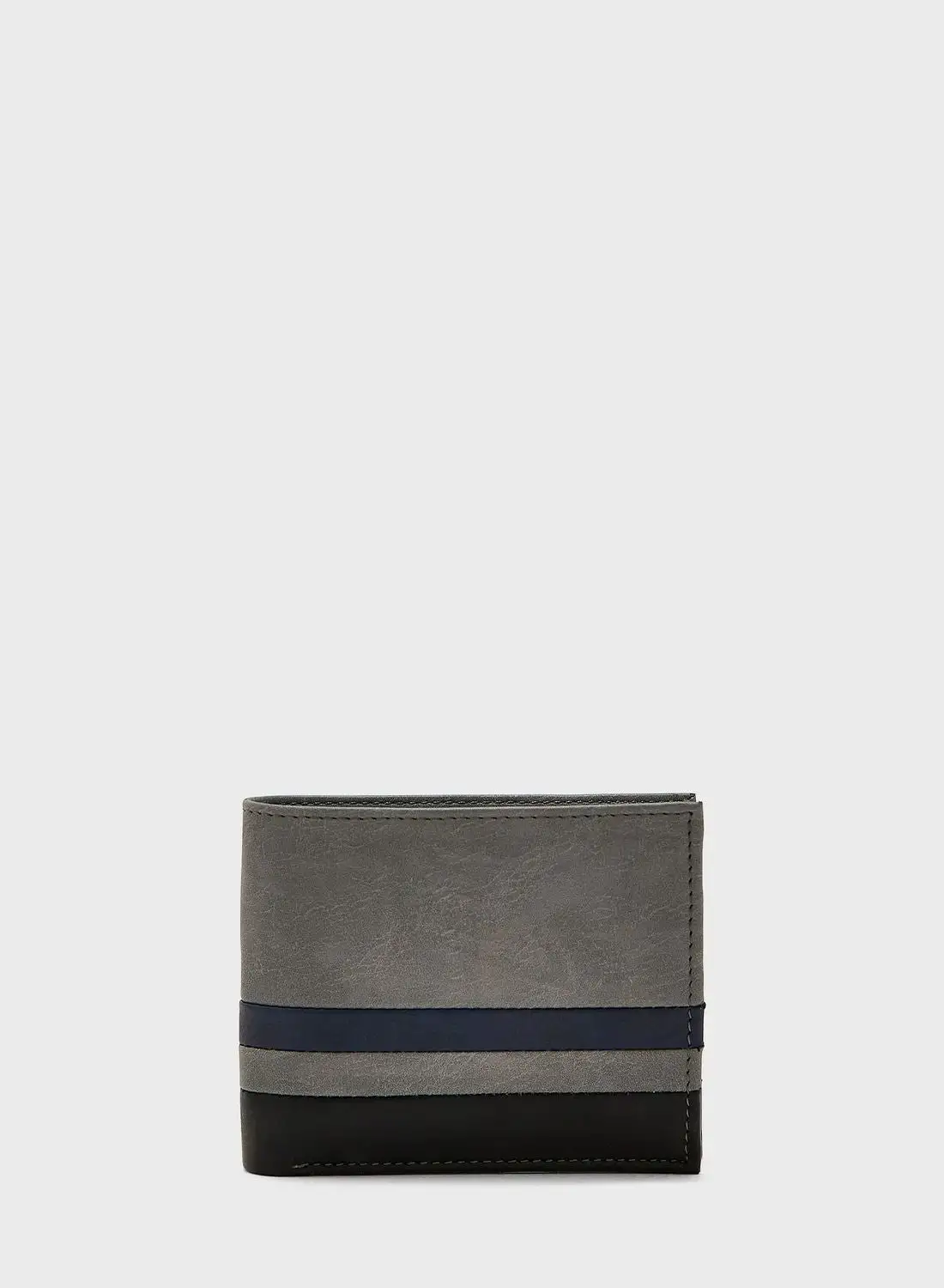 Robert Wood Tri Color Bi Fold Wallet