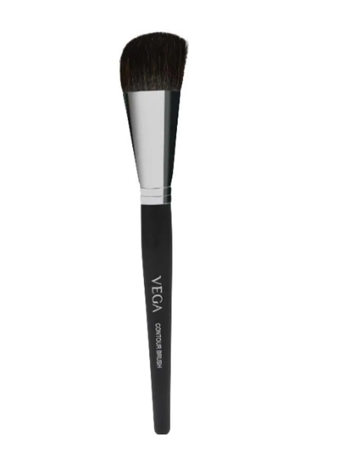 Vega Contour Brush Black/Silver