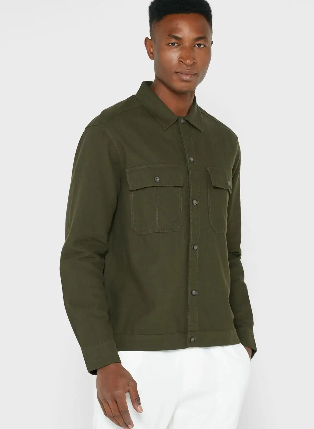 Only & Sons Double Pocket Regular Fit Shirt