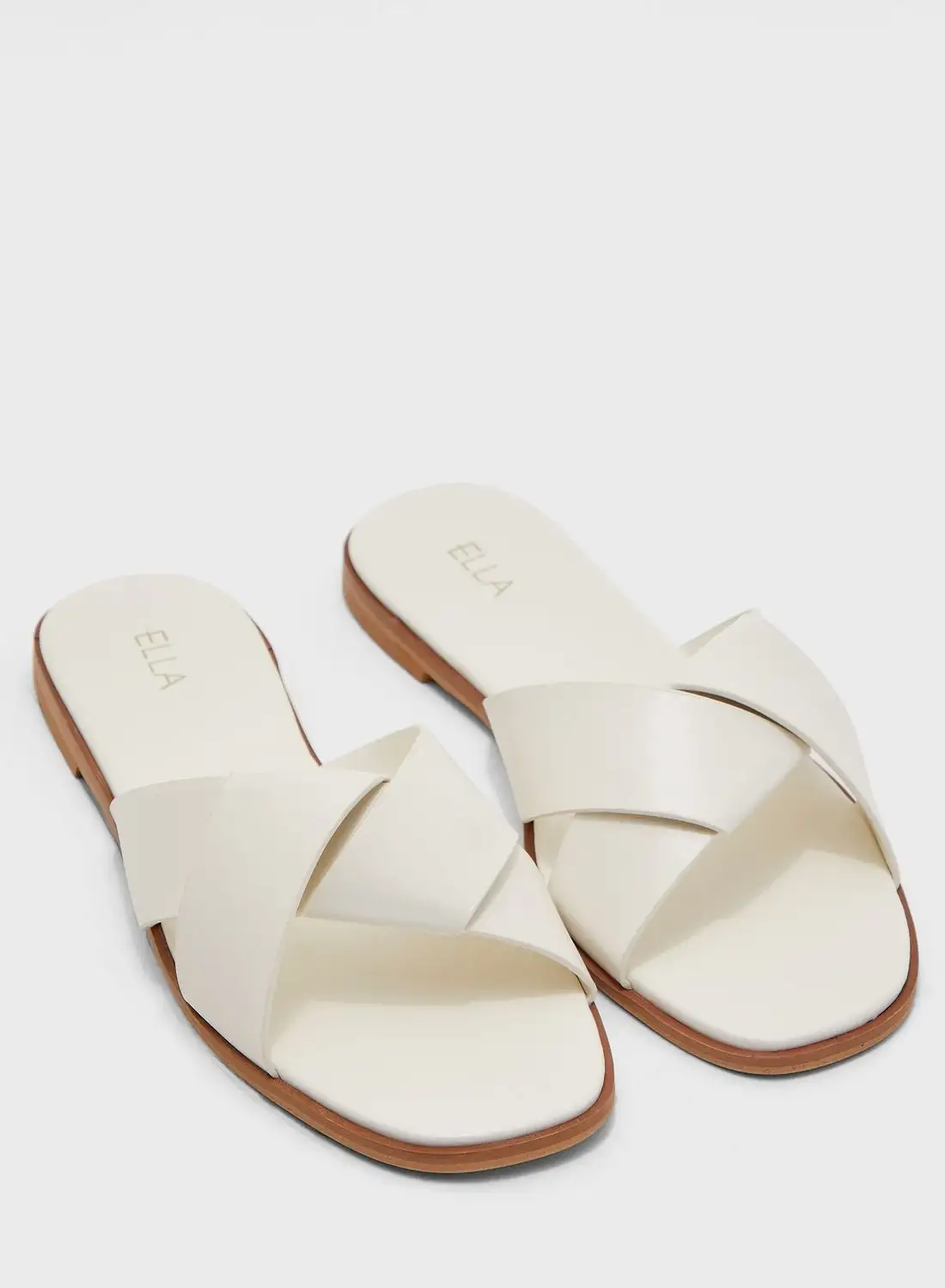 ELLA Flat Slide Sandals
