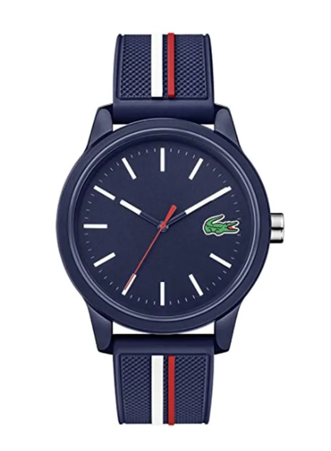 LACOSTE Men's Silicone Analog Wrist Watch 2011070