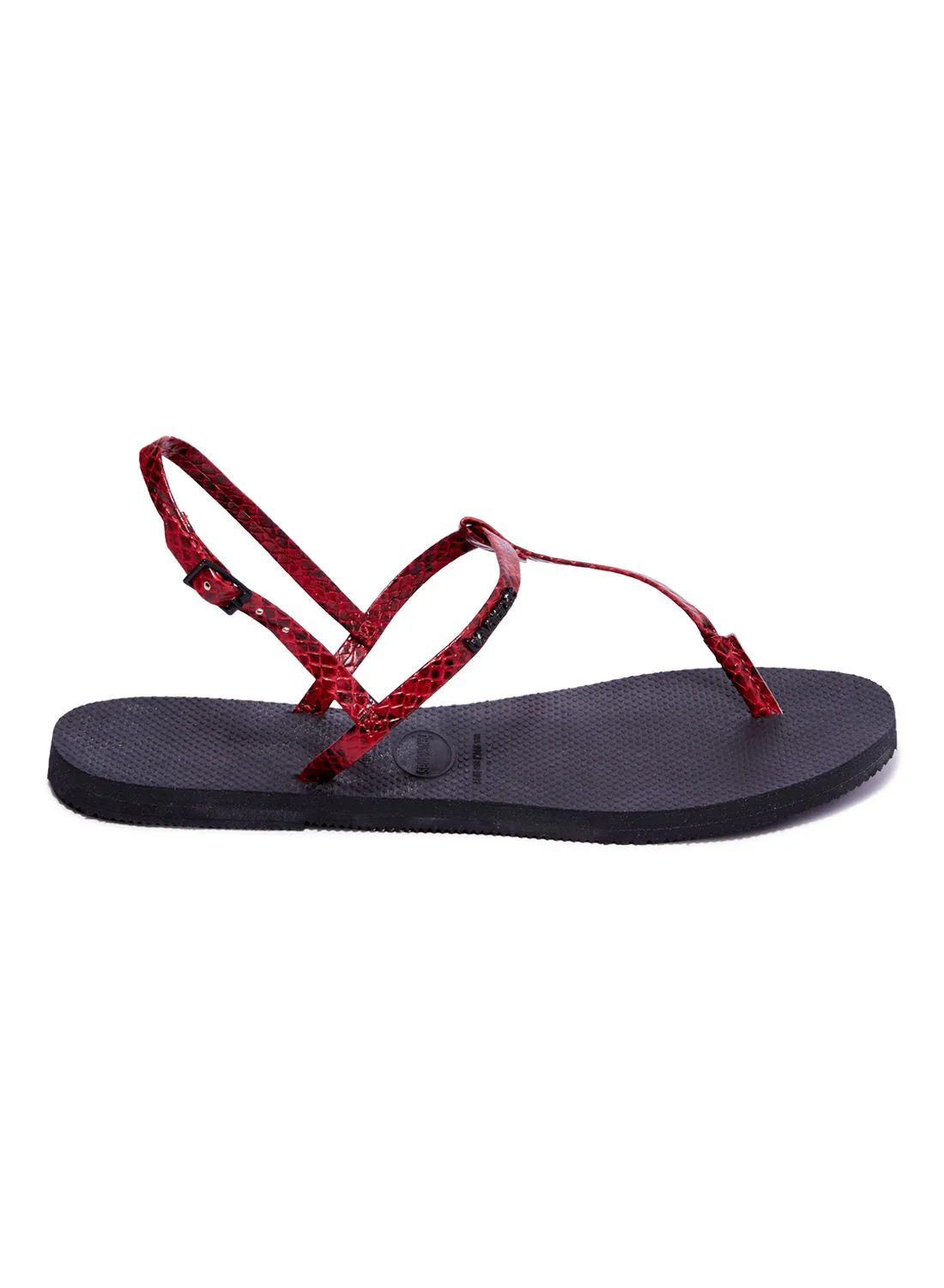 havaianas Riviera Casual Sandals Black/Red