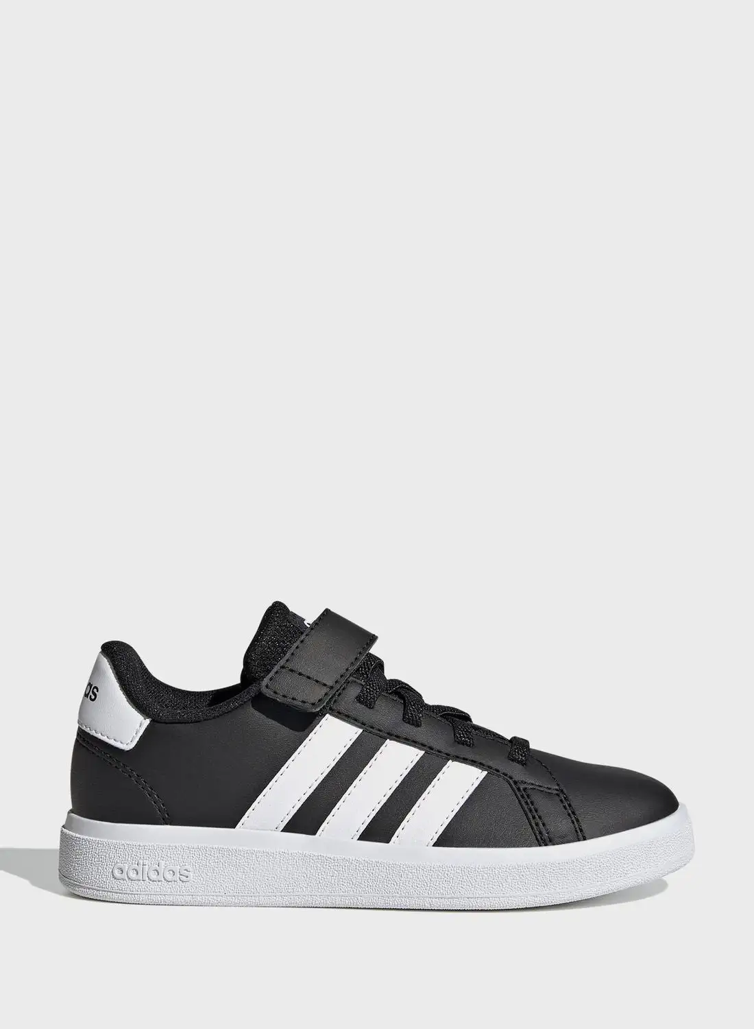 Adidas Grand Court Elastic Lace And Top Strap Shoes