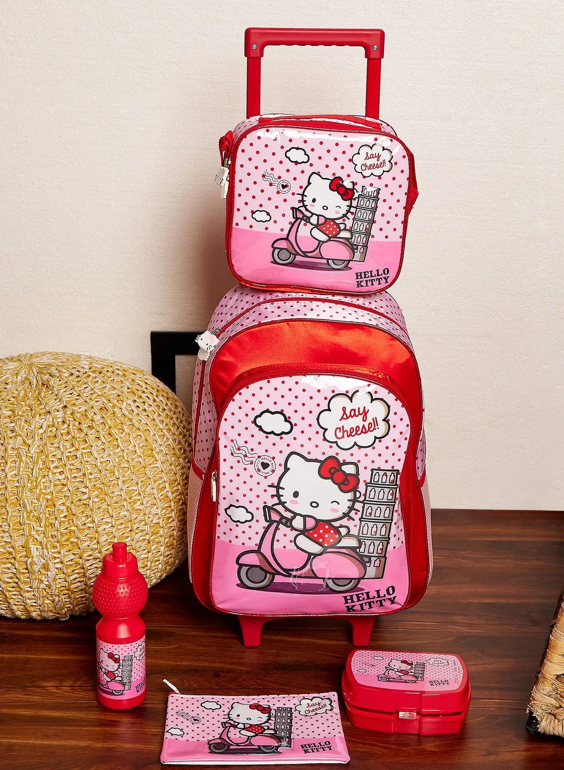 Hello Kitty Back To School Hello Kitty 5In1 Trolley Box Set