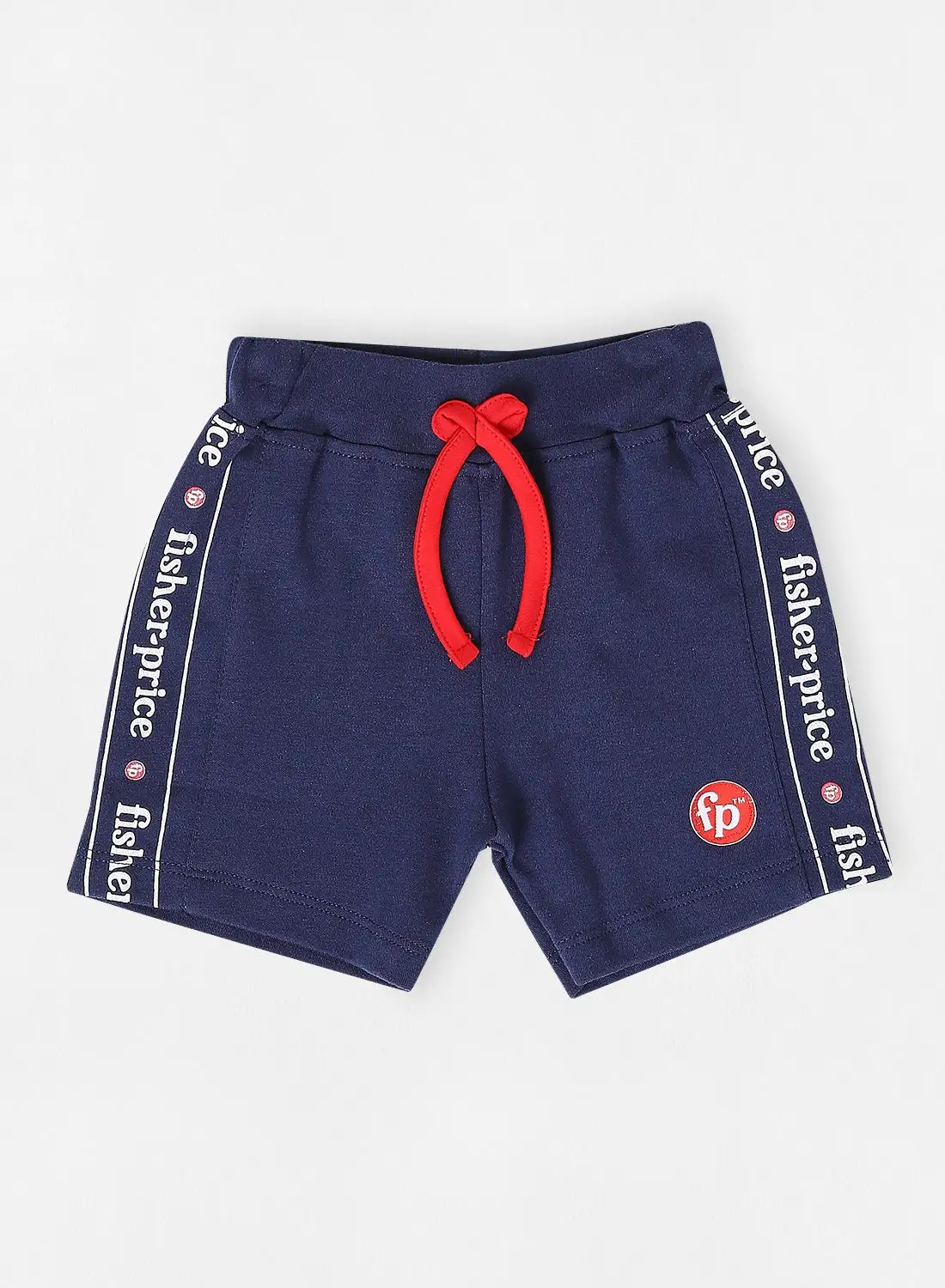 Fisher-Price Baby Boys Drawstring Detail Shorts Navy Blue