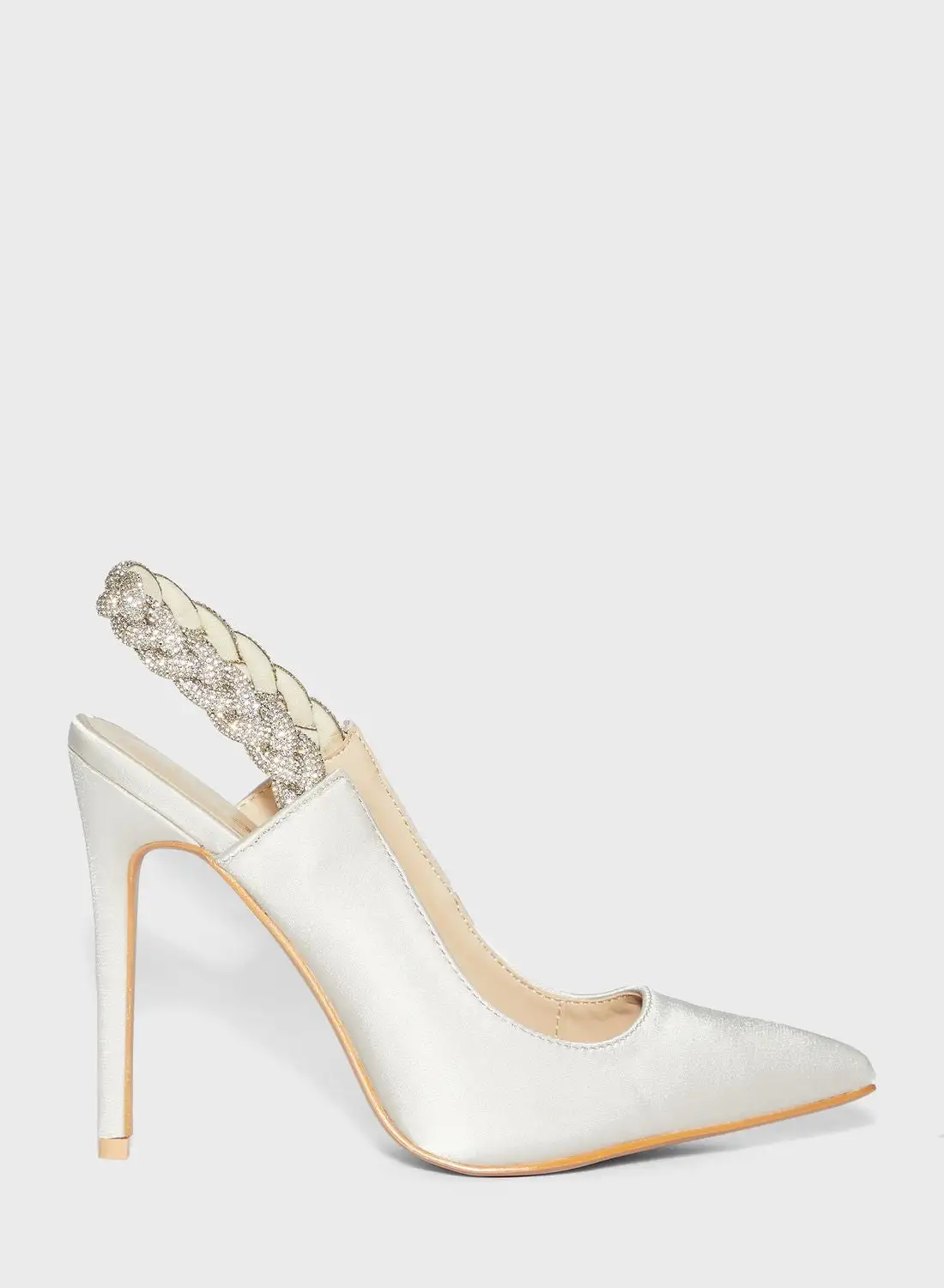 Ella Limited Edition Embellished Braided Detail Pointed Stiletto