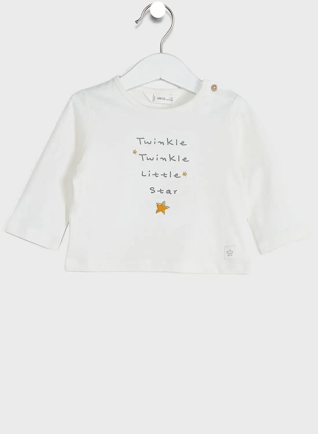 MANGO Infant Slogan T-Shirt