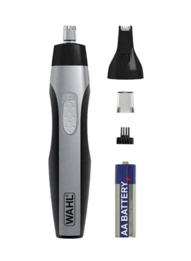 WAHL 2 In 1 Deluxe Lighted Trimmer Kit Black/Grey/Silver