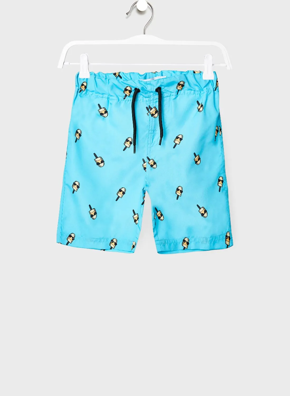 NAME IT Kids All-Over Print Shorts
