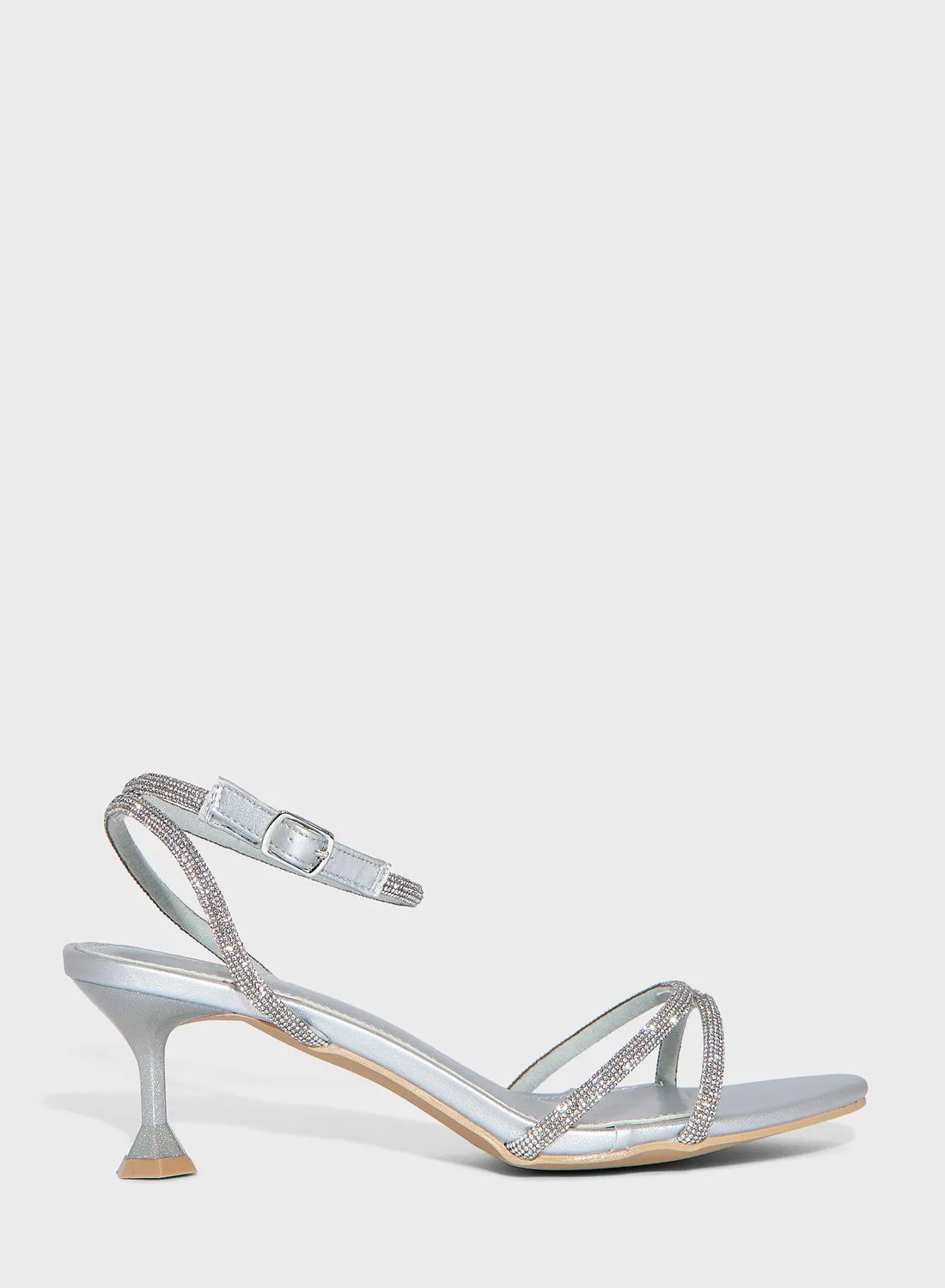 Ella Limited Edition Strappy Embellished Heeled Sandals