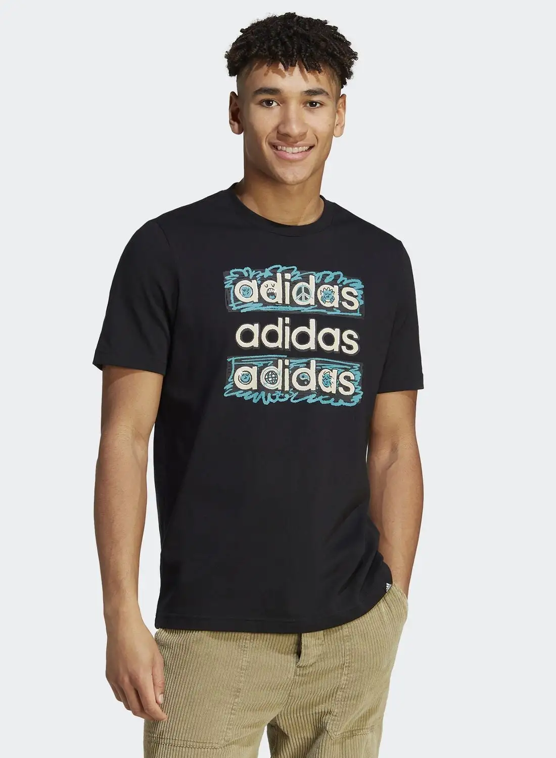 Adidas Sportswear Dream Doodle Multi T-Shirt