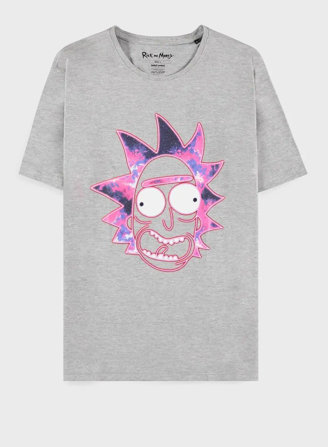 DIFUZED Rick & Morty Crew Neck T-Shirt