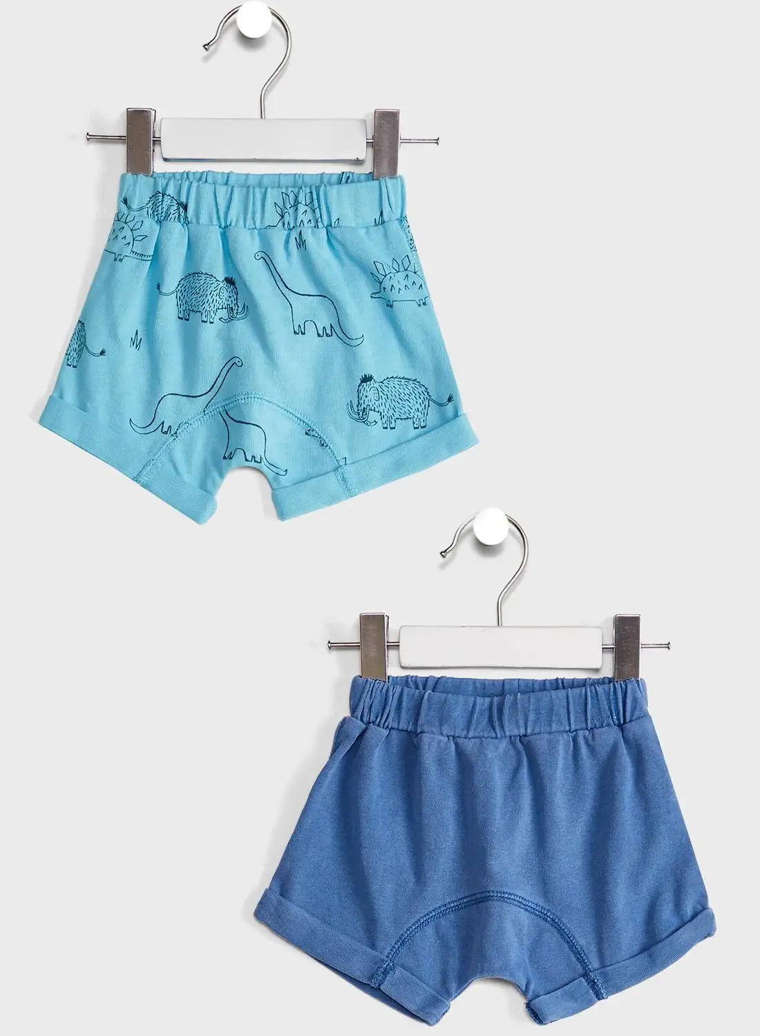Cotton On 2 Pack Kids Printed Casual Shorts