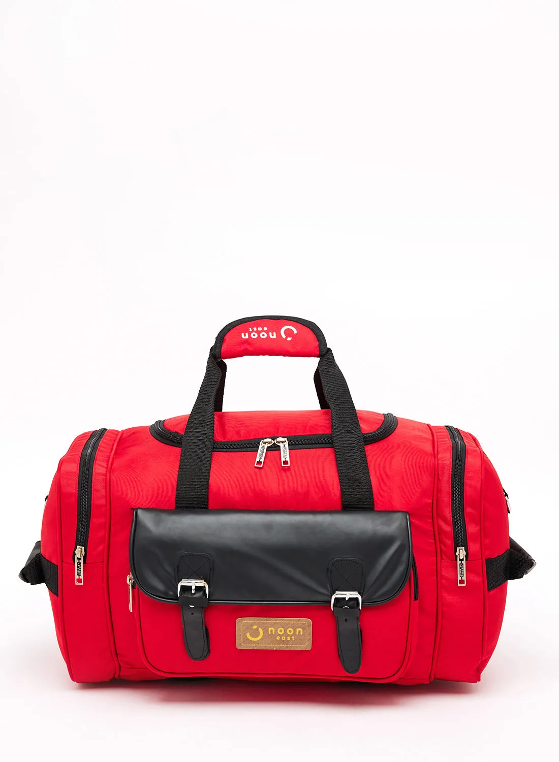 Noon East Lightweight Waterproof Polyester Multipurpose Luggage Duffle Bag/Gym Bag 20 Inch Red