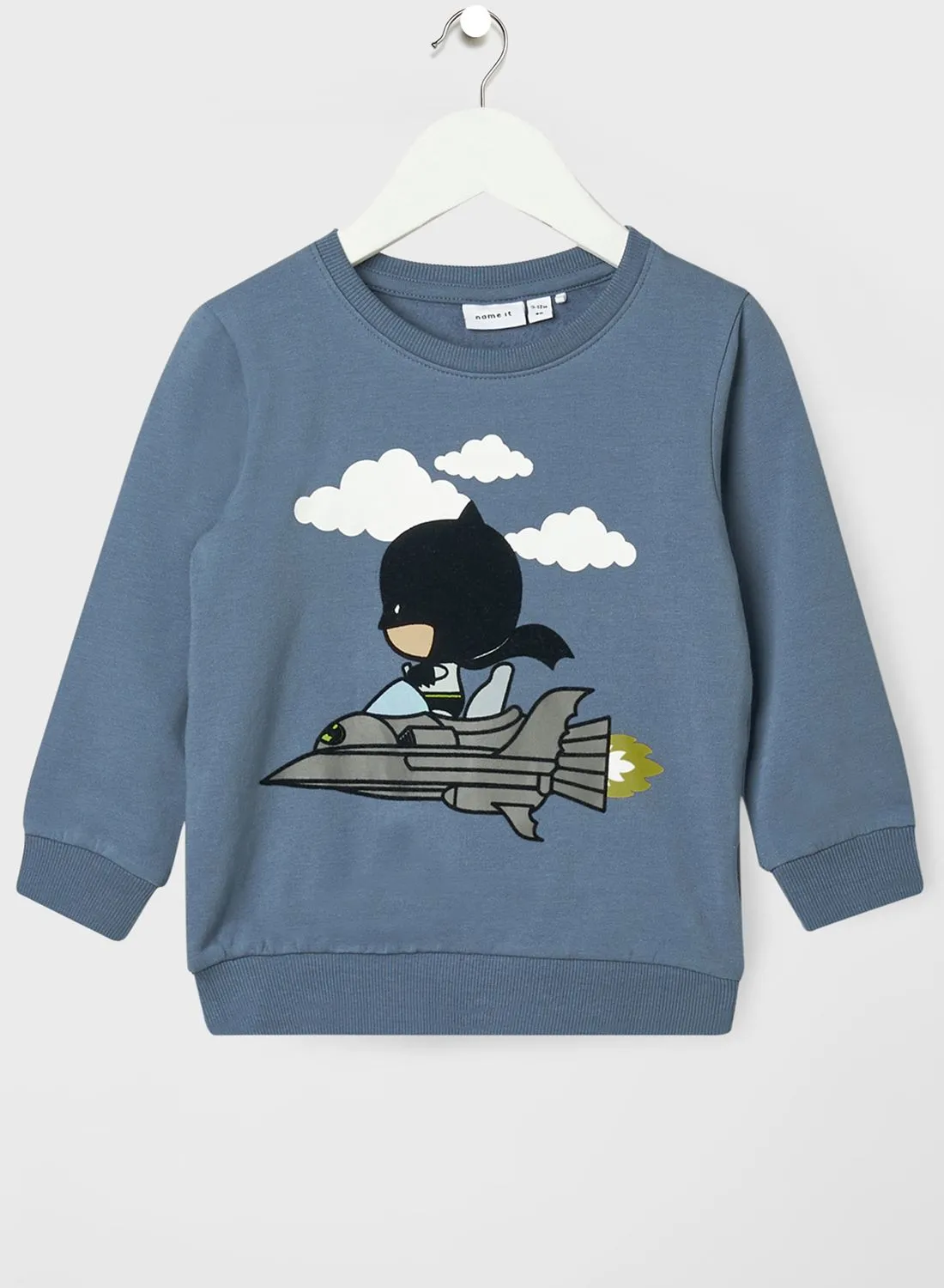 NAME IT Kids Batman Long Sleeve Sweatshirt
