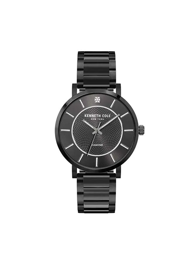 Kenneth Cole Men's MODERN CLASSIC Stainless Steel Wrist Watch KC51027024A - 42 mm - Black