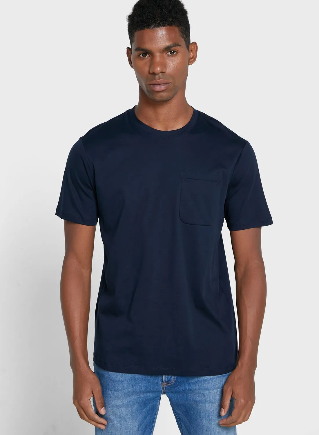 Mango Man Essential Crew Neck T-Shirt