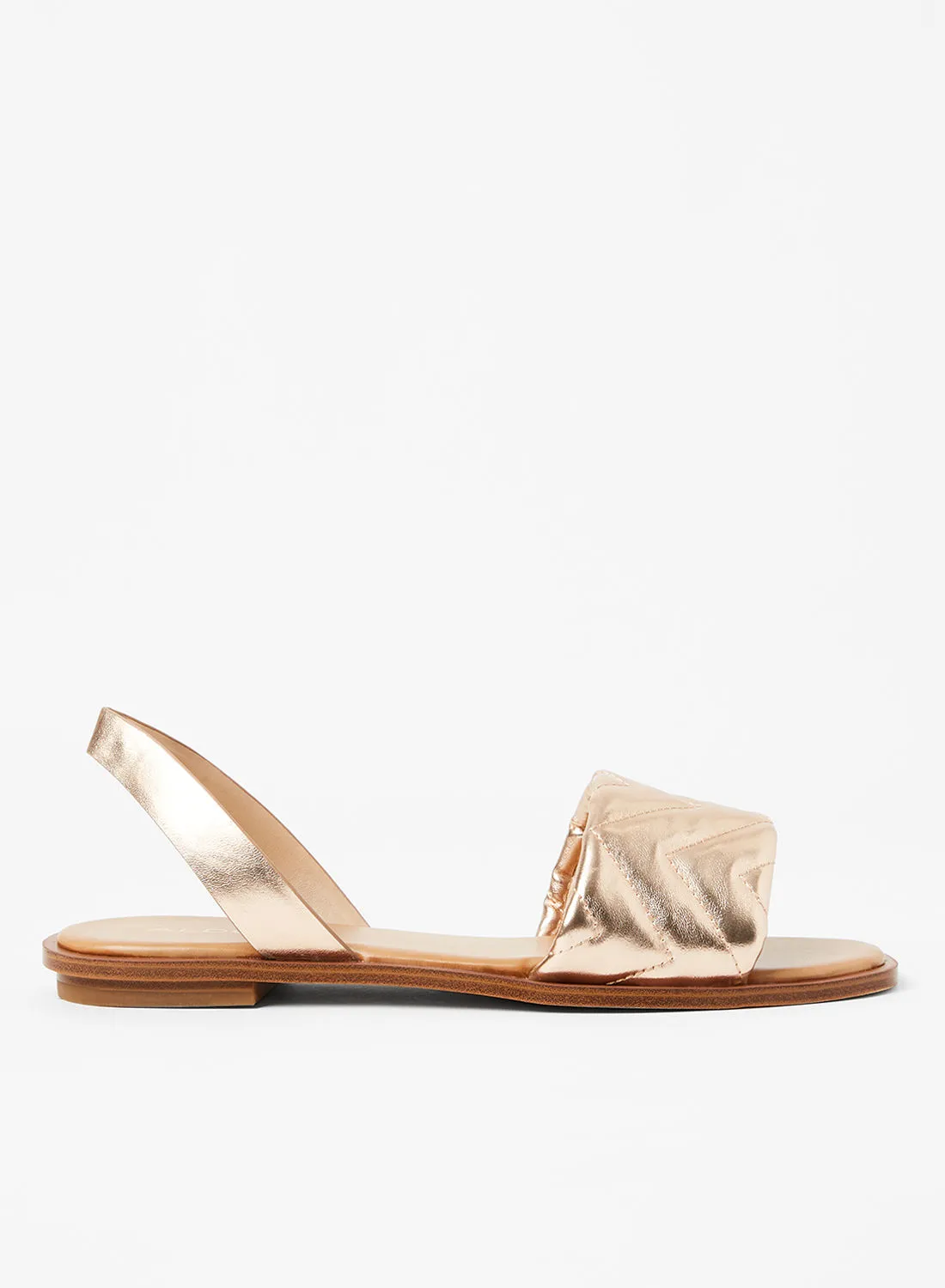 ALDO Grirawiaflex-W Flat Sandals Rose Gold