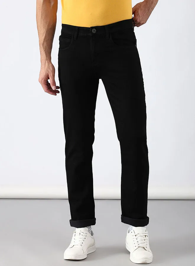 ABOF Slim Fit Jeans Black