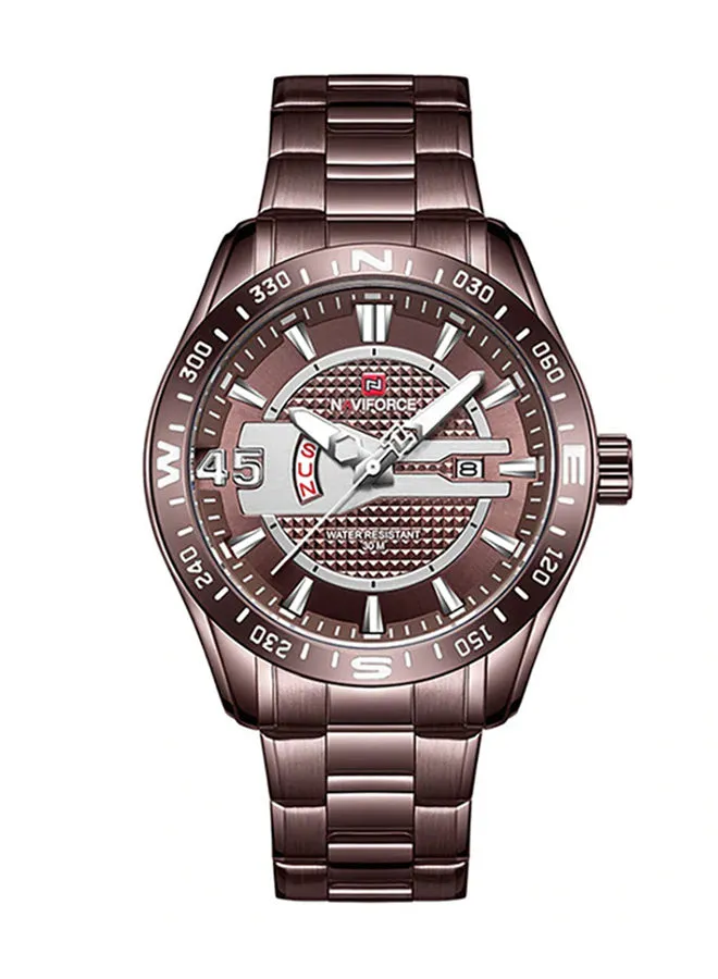NAVIFORCE Men's Stainless Steel Analog Wrist Watch NF9157