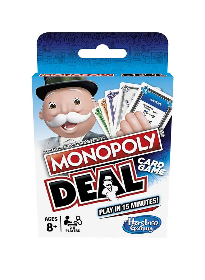 Hasbro Monopoly Deal Card Game 0.75x3.63x5.63inch