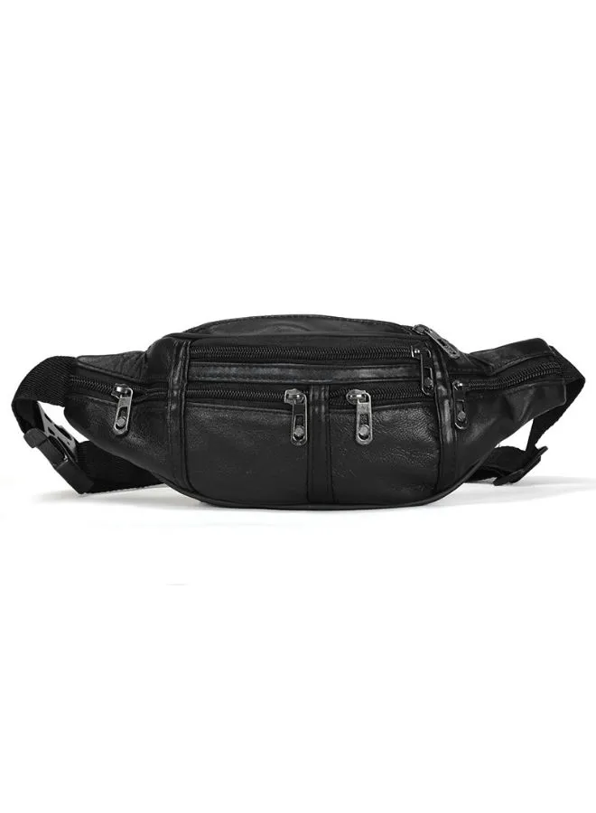 JOLLY Solid Waistpack Bag Black