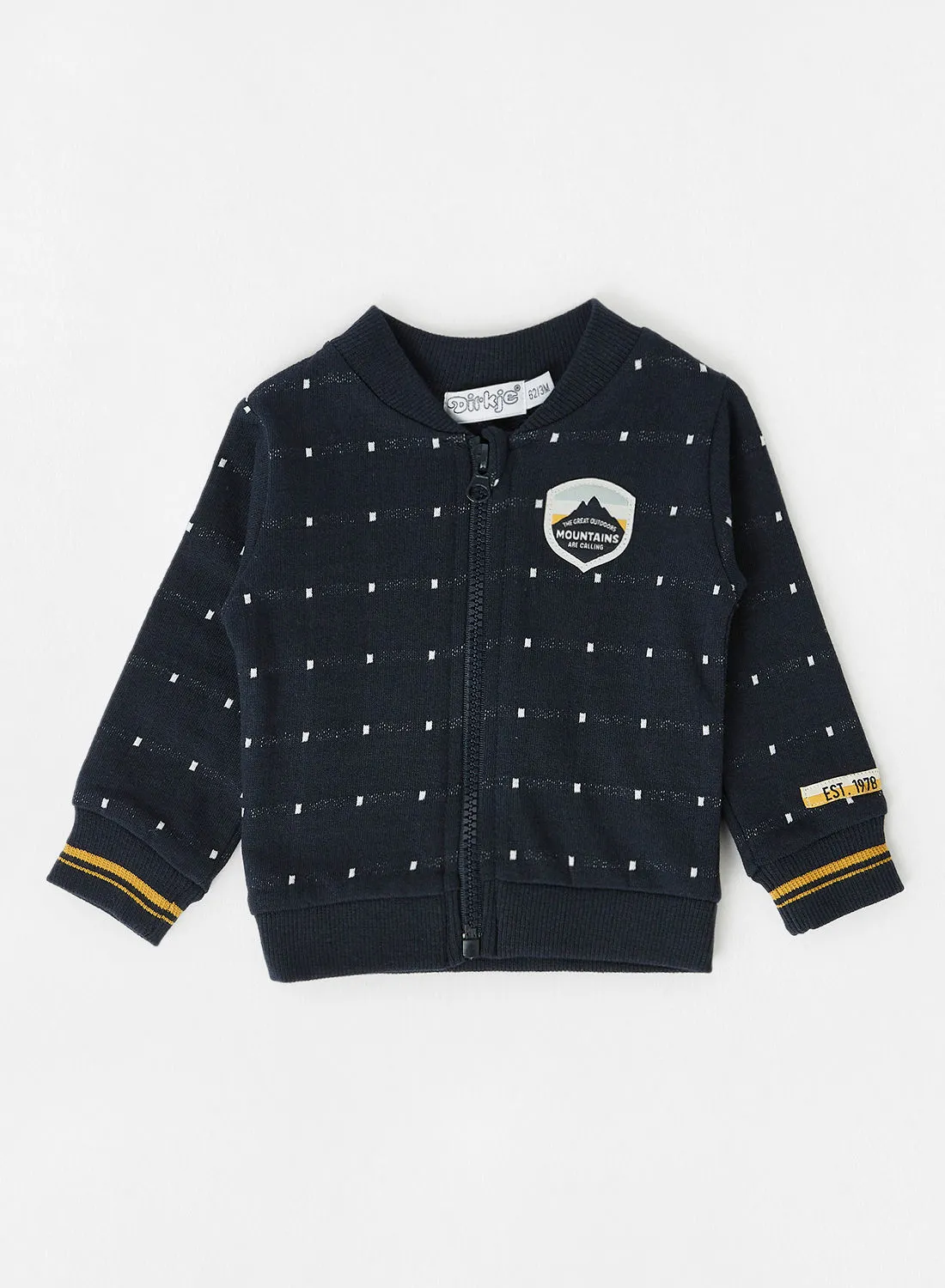 Dirkje Baby/Kids Long Sleeve Cardigan Navy
